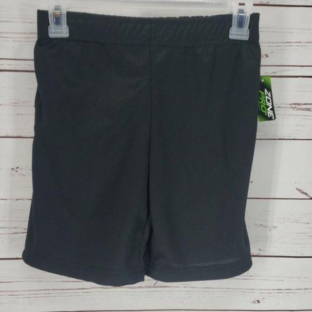 Zone Pro‎ Black Athletic Mesh Shorts